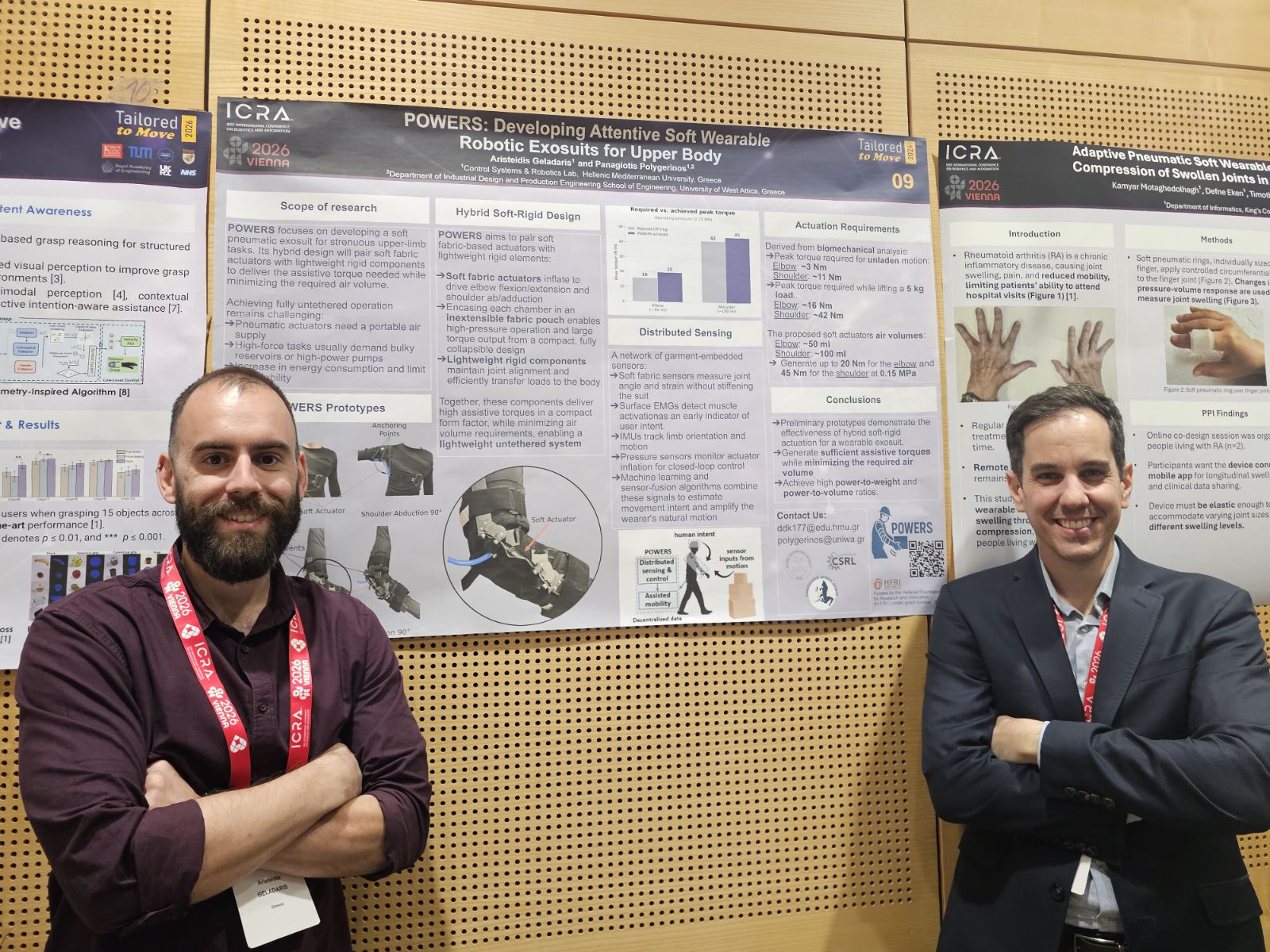 H.F.R.I. POWERS presented at ICRA 2026 Workshop on Wearable Robotics